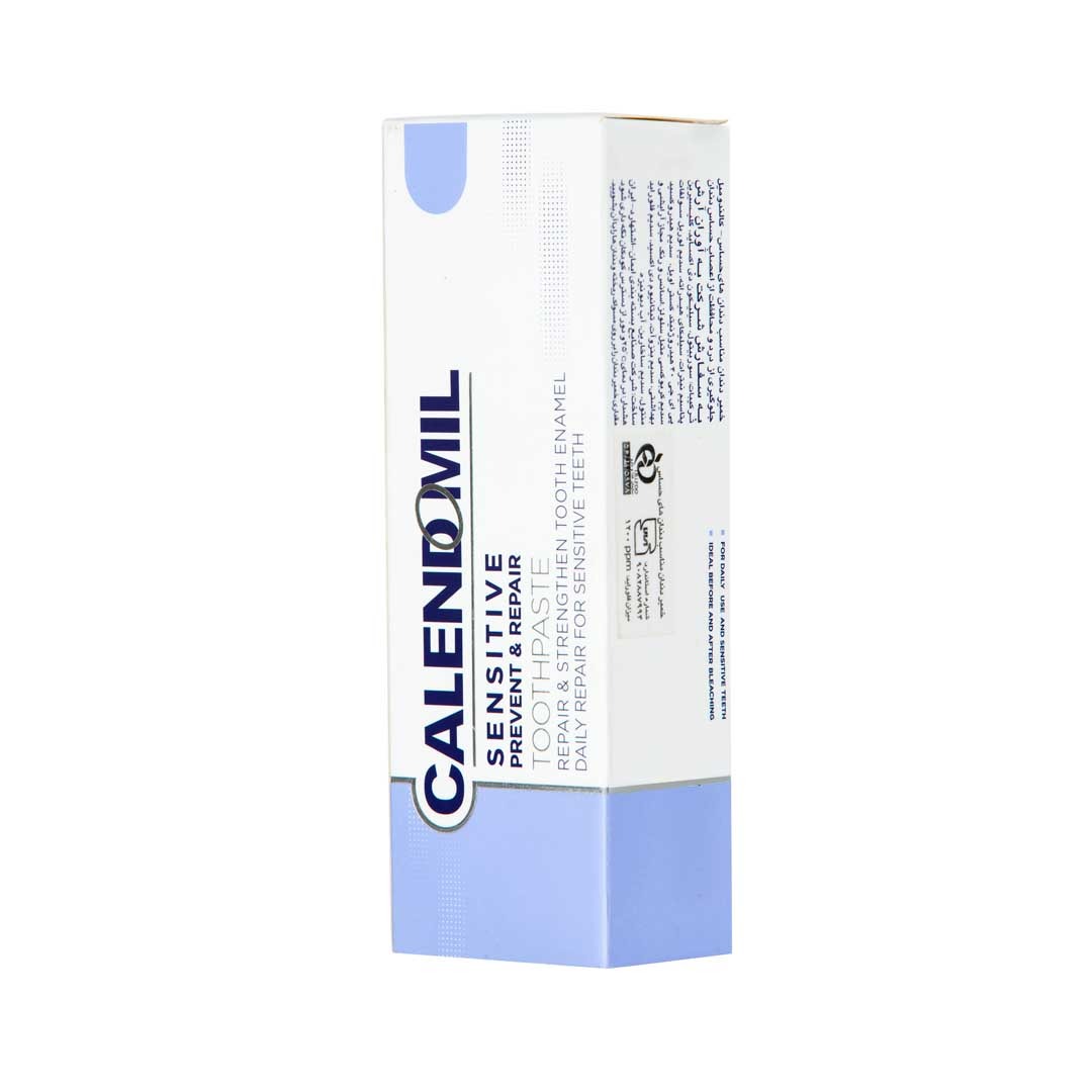 خمیردندان مناسب دندان‌های حساس Calendomil